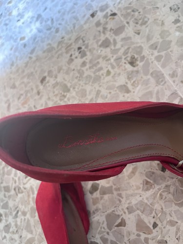 Décolleté rosse con tacco - rosse,