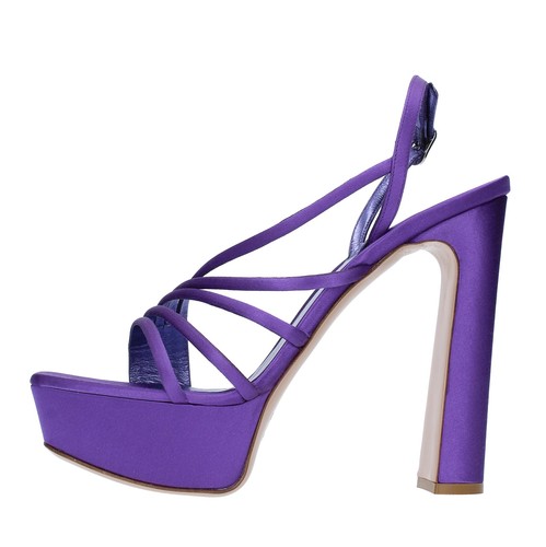 Sandalo scarlet satin - sandalo,