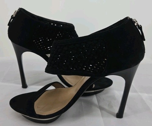 Stiletto plateau scamosciato