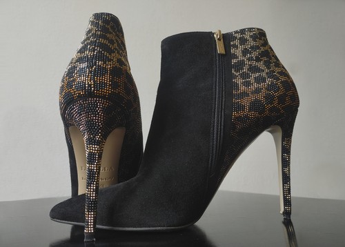 Silla shoes black suede - le,